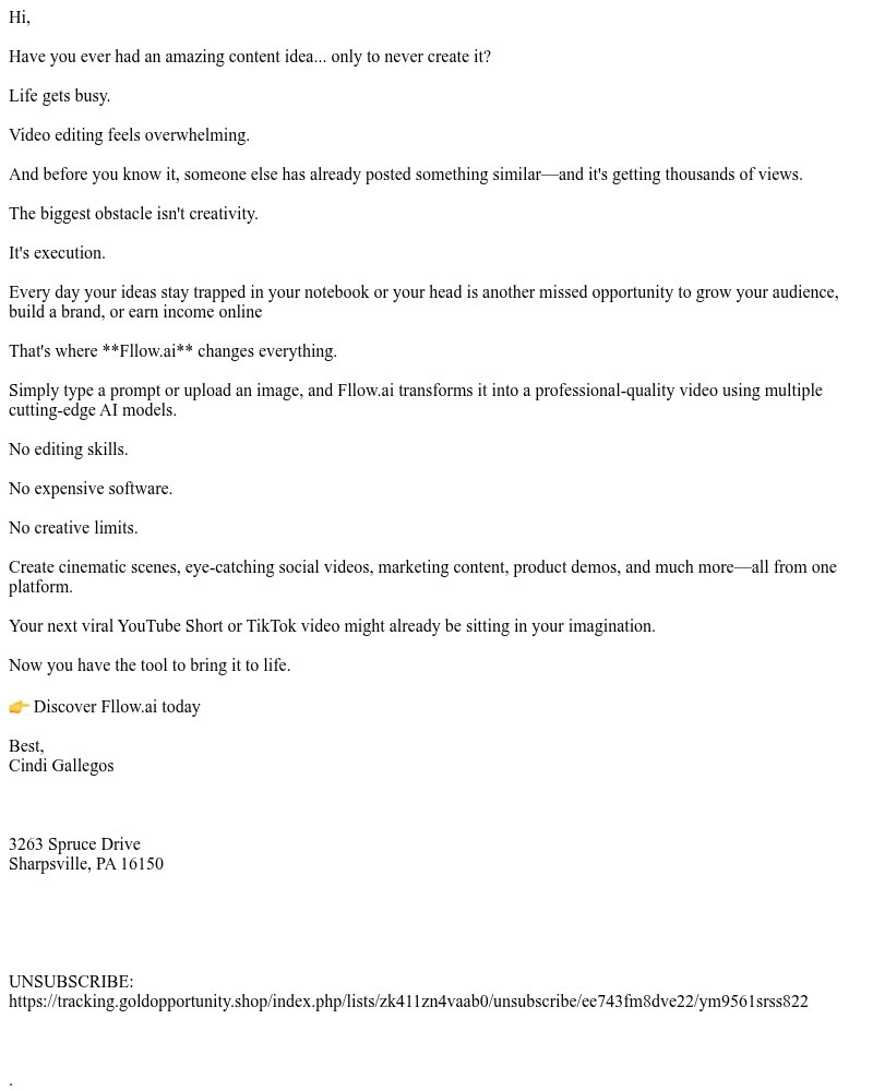 Screenshot of email sent to a Canva Registered user