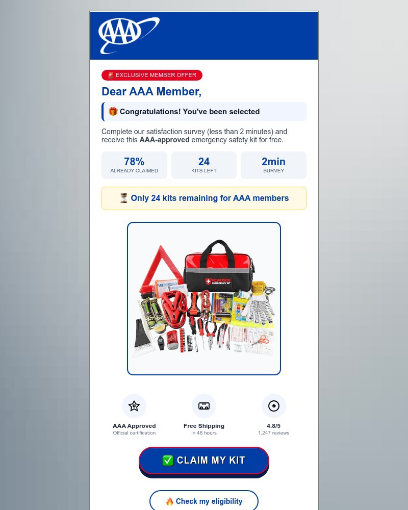 Screenshot of email with subject /media/emails/youve-earned-a-free-aaa-safety-kit-b8ab46-cropped-1945a4a0.jpg
