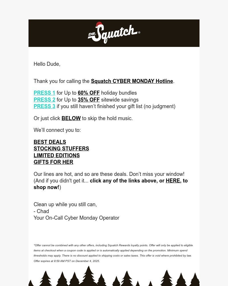 Screenshot of email with subject /media/emails/youve-reached-the-squatch-cyber-monday-hotline-9ca059-cropped-4c854540.jpg