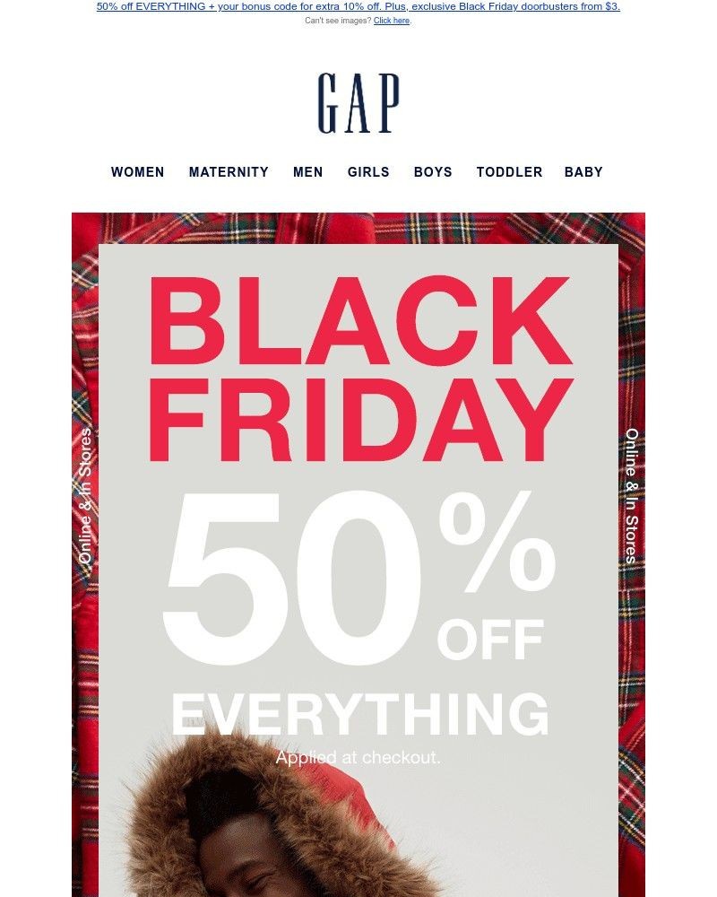 Screenshot of email with subject /media/emails/youve-scored-50-off-everything-code-gapfriday-d32226-cropped-962891f6.jpg