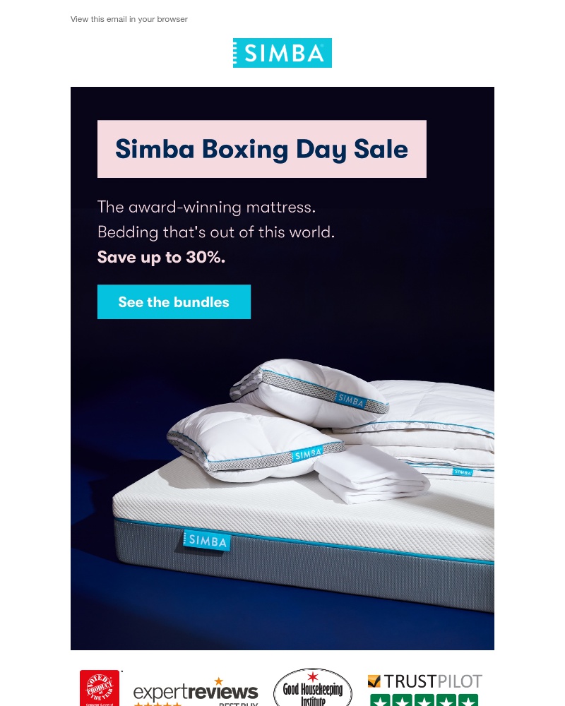 Screenshot of email with subject /media/emails/yule-sleep-like-a-log-in-our-boxing-day-sale-up-to-30-off-cropped-9e5d357d.jpg