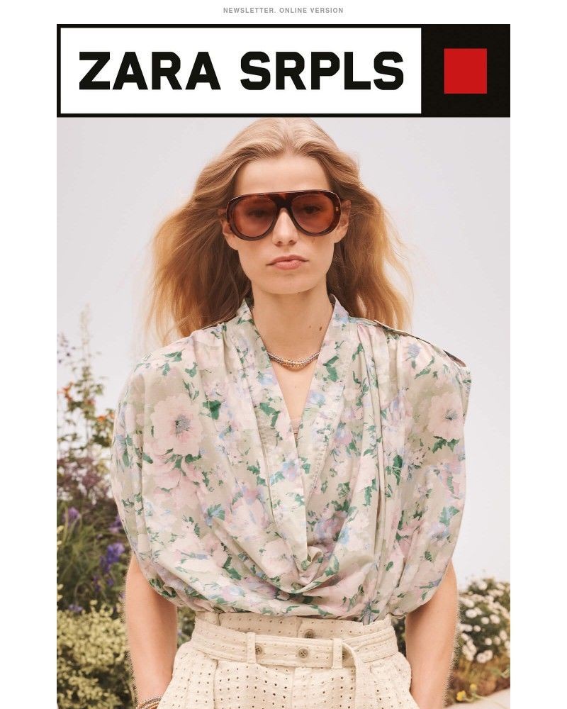 Screenshot of email sent to a Zara Newsletter subscriber