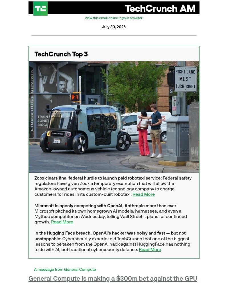 Screenshot of email with subject /media/emails/zoox-clears-final-federal-hurdle-to-launch-paid-robotaxi-service-d13f49-cropped-c5b70f85.jpg