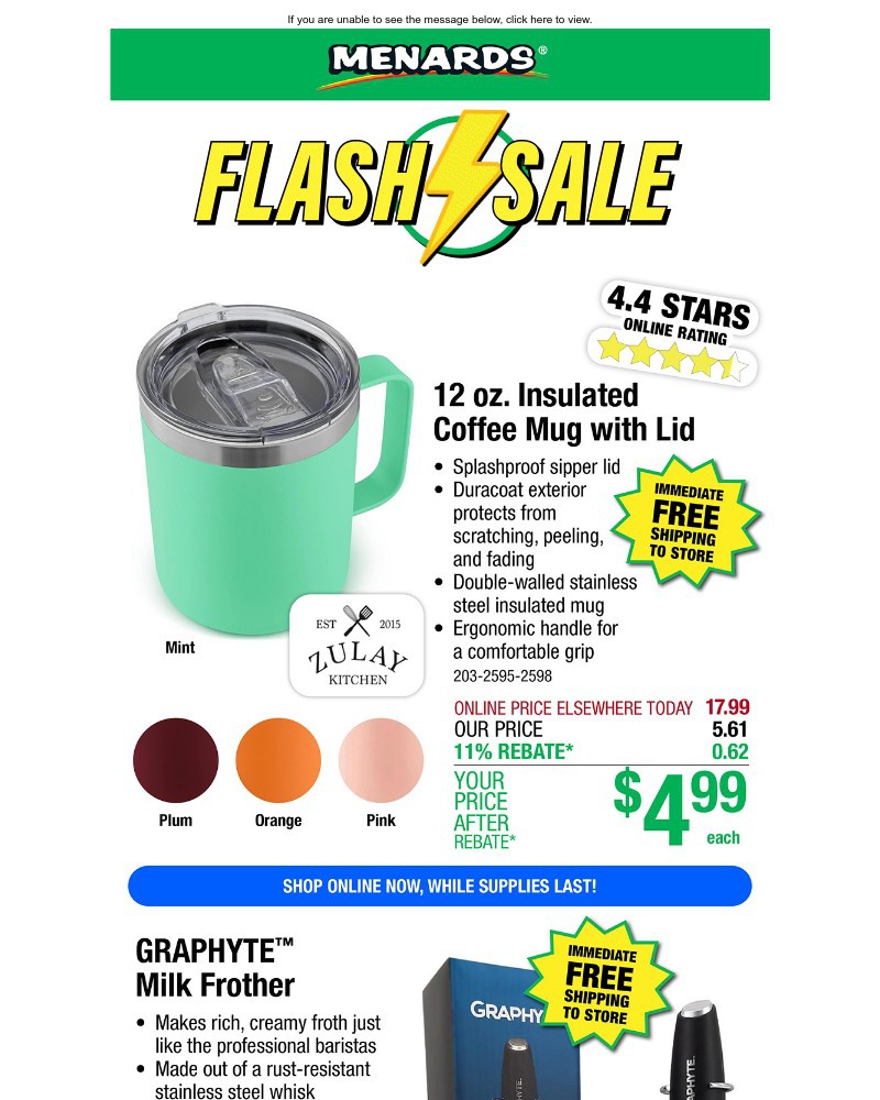 Screenshot of email with subject /media/emails/zulay-12-oz-insulated-coffee-mug-with-lid-only-499-after-rebate-40b926-cropped-a44e225a.jpg